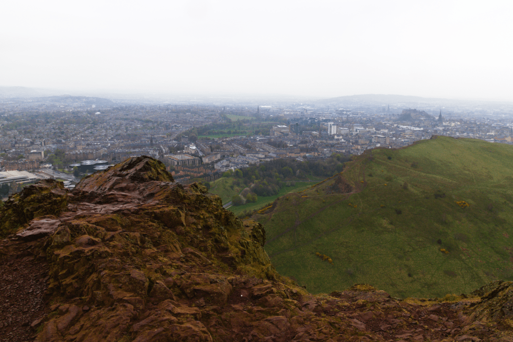 Holyrood Park in spring